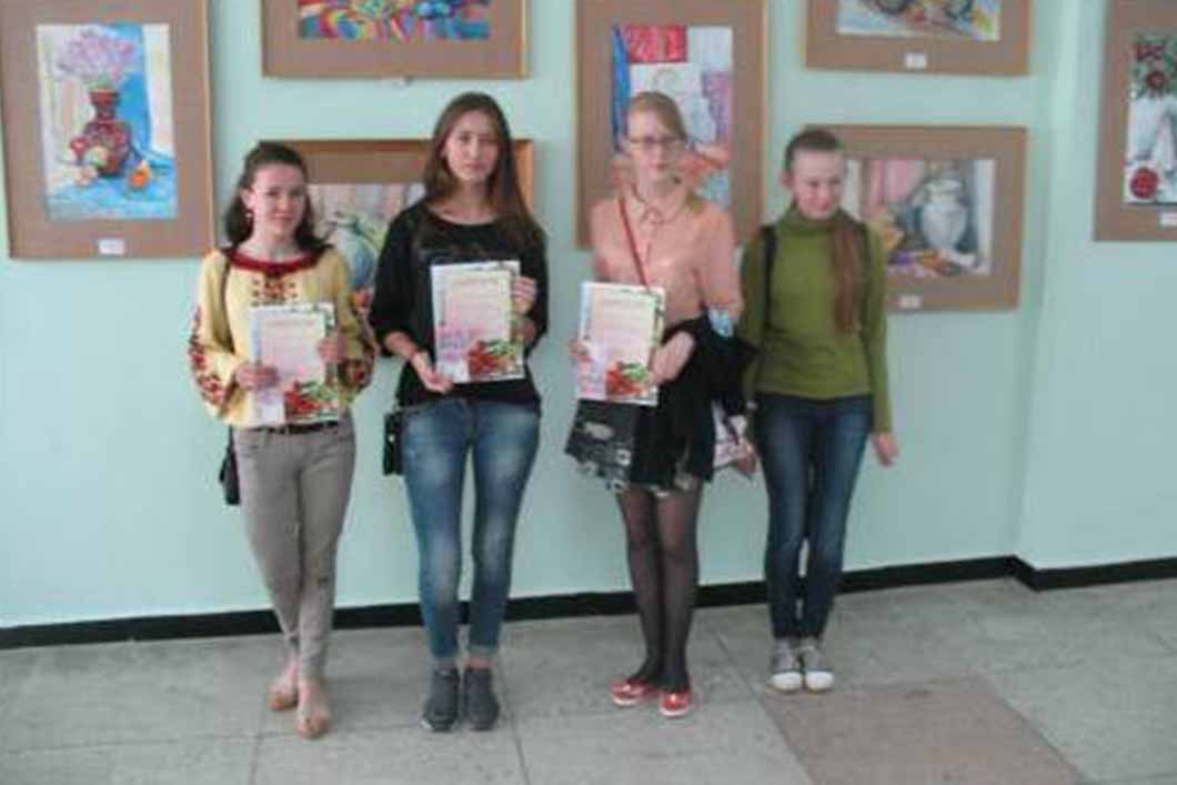 Учні відділу образотворчого мистецтва -переможці конкурсів